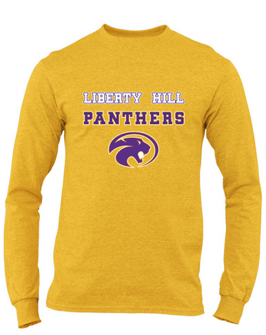 Liberty Hill Panthers Spirit Men's LS T-Shirt