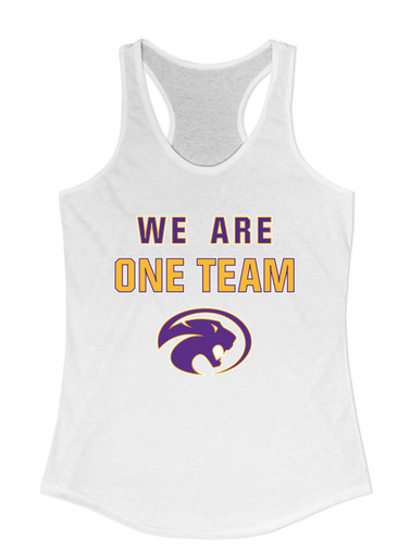 Liberty Hill Panthers We Are One Team Women's Tank Top