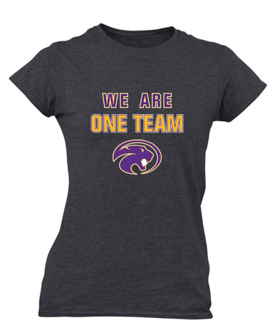 Liberty Hill Panthers We Are One Team Women's Premium SS T-Shirt