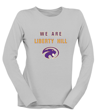 Liberty Hill Panthers We Are Women's LS T-Shirt