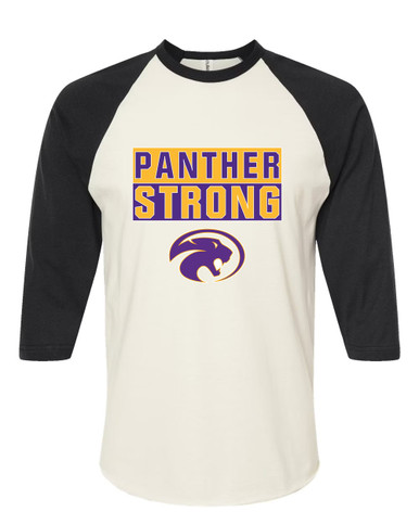 Liberty Hill Panthers Strong #1 Women's Baseball T-Shirt