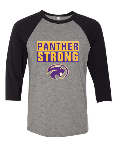 Liberty Hill Panthers Strong #1 Men's Baseball T-Shirt