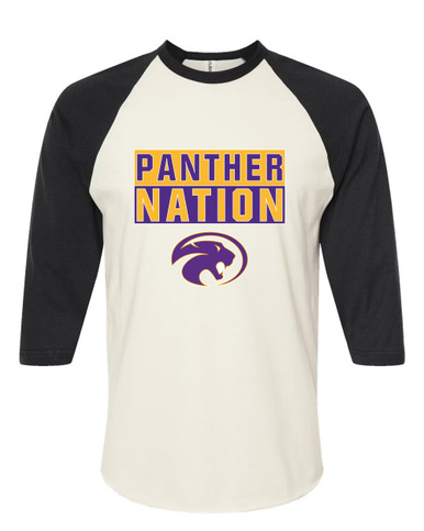 Liberty Hill Panthers Nation #1 Men's Baseball T-Shirt