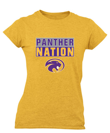Liberty Hill Panthers Nation #1 Women's SS T-Shirt