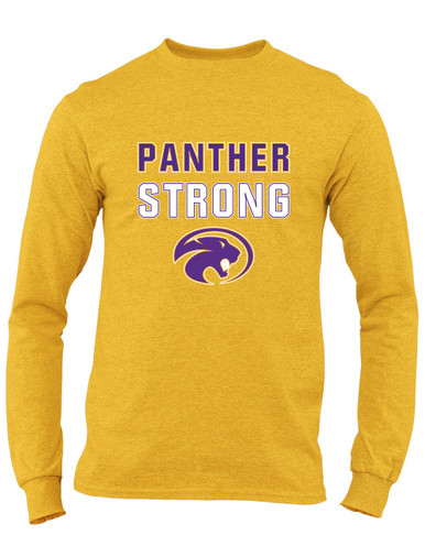 Liberty Hill Panthers Strong #2 Men's LS T-Shirt
