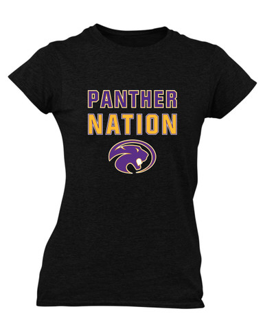 Liberty Hill Panthers Nation #2 Women's Premium SS T-Shirt
