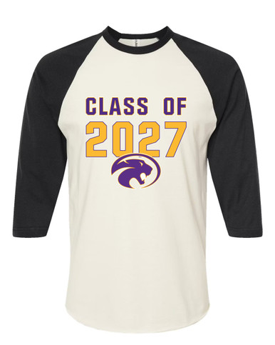 Liberty Hill Panthers Class of 2027 Men's Baseball T-Shirt