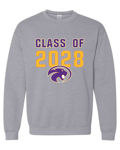 Liberty Hill Panthers Class of 2028 Men's Sweatshirt