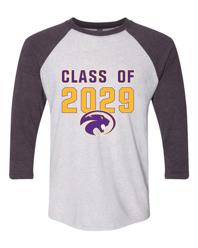 Liberty Hill Panthers Class of 2029 Men's Baseball T-Shirt