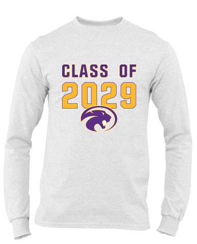 Liberty Hill Panthers Class of 2029 Men's LS T-Shirt