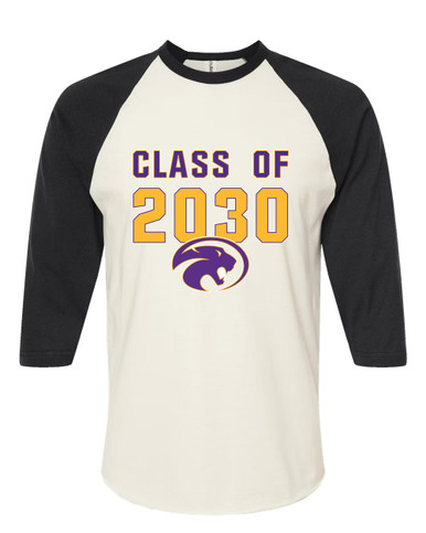 Liberty Hill Panthers Class of 2030 Women's Baseball T-Shirt