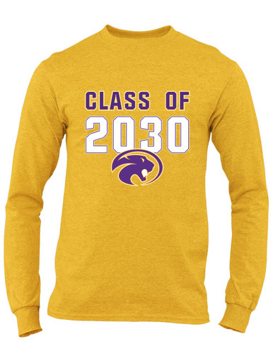 Liberty Hill Panthers Class of 2030 Men's LS T-Shirt