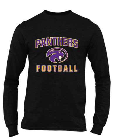 Liberty Hill Panthers Football #1 Men's Premium LS T-Shirt