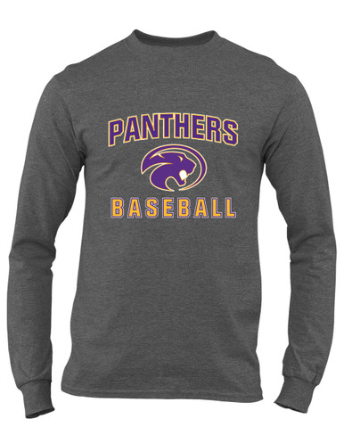 Liberty Hill Panthers Baseball #1 Men's Premium LS T-Shirt
