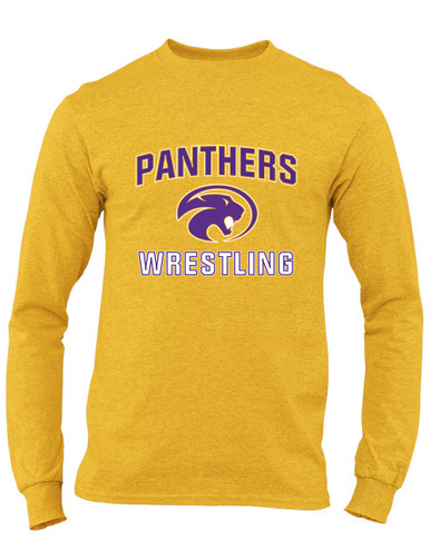Liberty Hill Panthers Wrestling Men's LS T-Shirt