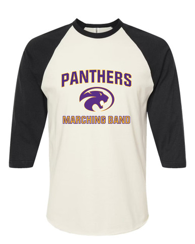 Liberty Hill Panthers Marching Band Women's Baseball T-Shirt