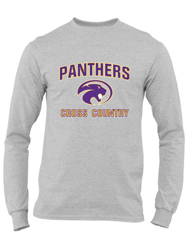 Liberty Hill Panthers Cross Country Men's LS T-Shirt
