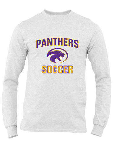 Liberty Hill Panthers Soccer #1 Men's LS T-Shirt