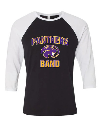 Liberty Hill Panthers Band # 1 Men's Baseball T-Shirt