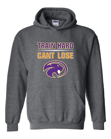 Liberty Hill Panthers Train Hard, Can't Lose Men's Hoodie