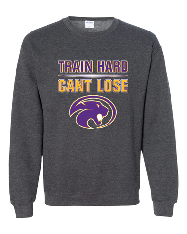 Liberty Hill Panthers Train Hard, Can't Lose Men's Sweatshirt