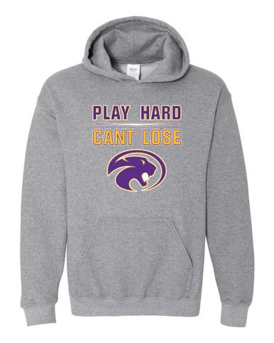 Liberty Hill Panthers Play Hard, Can't Lose Men's Hoodie
