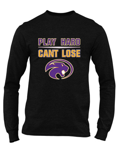 Liberty Hill Panthers Play Hard, Can't Lose Men's Premium LS T-Shirt