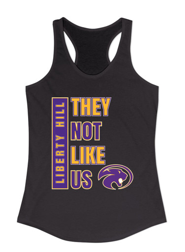 Liberty Hill Panthers They Not Like Us #1 Women's Tank Top