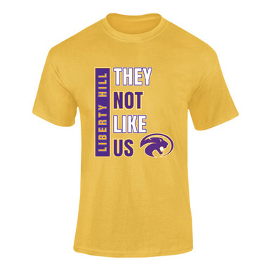 Liberty Hill Panthers They Not Like Us #1 Men's Premium SS T-Shirt
