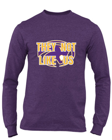 Liberty Hill Panthers They Not Like Us #2 Men's LS T-Shirt
