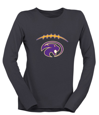 Liberty Hill Panthers Football #2 Women's Premium LS T-Shirt