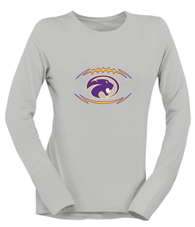 Liberty Hill Panthers Football #3 Women's Premium LS T-Shirt