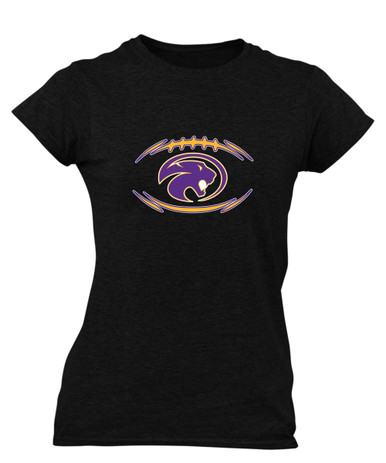 Liberty Hill Panthers Football #3 Women's SS T-Shirt