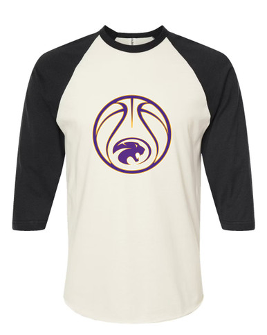 Liberty Hill Panthers Basketball #2 Women's Baseball T-Shirt