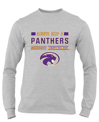 Liberty Hill Panthers Mindset Men's Premium LS T-Shirt