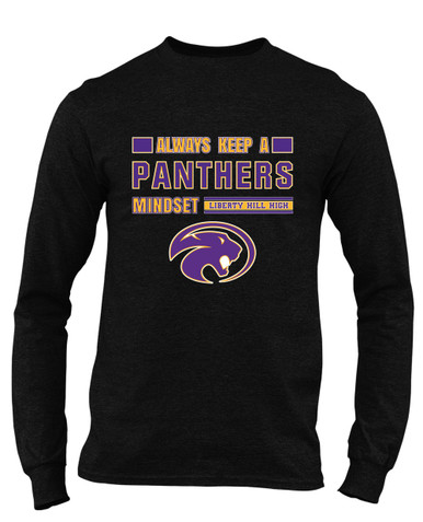 Liberty Hill Panthers Mindset Men's LS T-Shirt