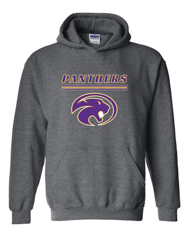 Liberty Hill Panthers Mascot #8 Men's Hoodie
