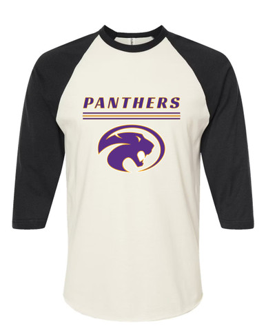 Liberty Hill Panthers Mascot #8 Men's Baseball T-Shirt