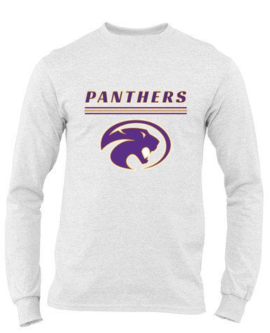 Liberty Hill Panthers Mascot #8 Men's Premium LS T-Shirt
