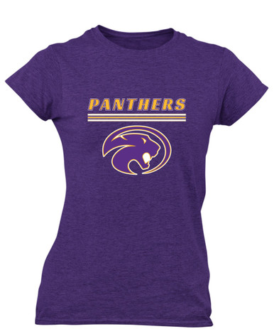 Liberty Hill Panthers Mascot #8 Women's Premium SS T-Shirt