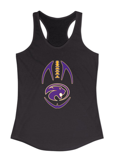 Liberty Hill Panthers Football #4 Women's Tank Top