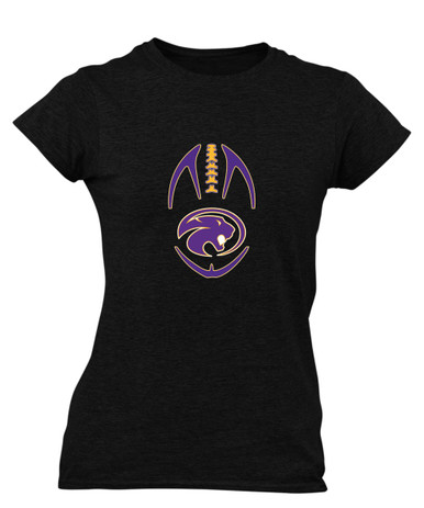 Liberty Hill Panthers Football #4 Women's Premium SS T-Shirt