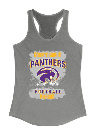 Liberty Hill Panthers Football #6 Women's Tank Top