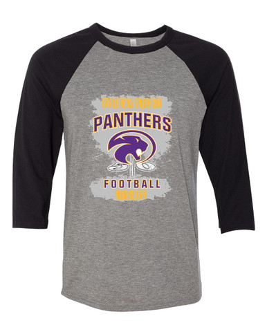 Liberty Hill Panthers Football #6 Men's Baseball T-Shirt