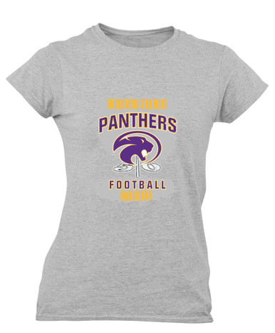 Liberty Hill Panthers Football #6 Women's SS T-Shirt