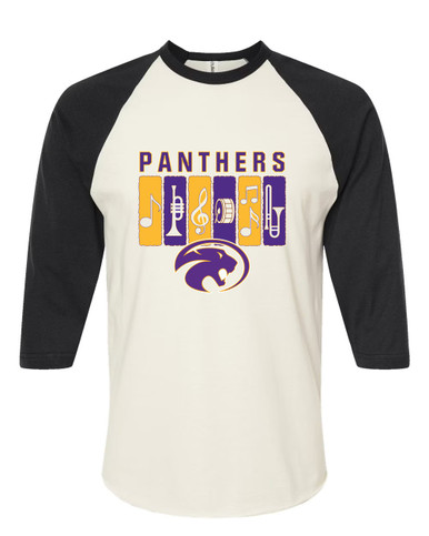 Liberty Hill Panthers Band # 2 Women's Baseball T-Shirt