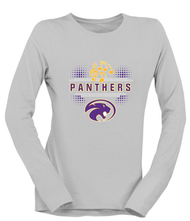 Liberty Hill Panthers Band # 3 Women's LS T-Shirt
