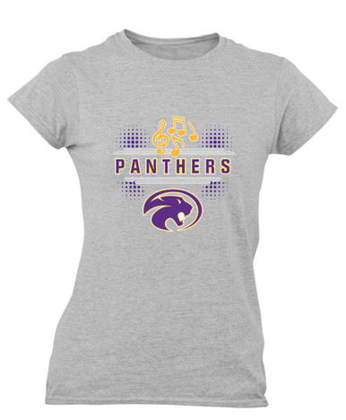 Liberty Hill Panthers Band # 3 Women's SS T-Shirt