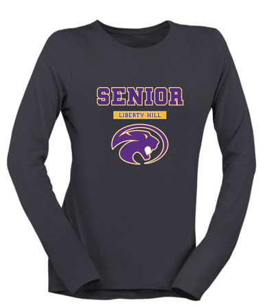 Liberty Hill Panthers Senior #2 Women's Premium LS T-Shirt
