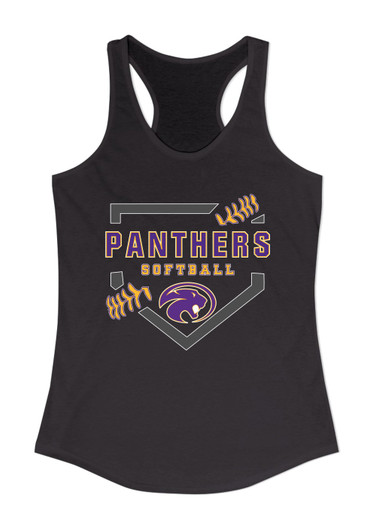 Liberty Hill Panthers Softball #2 Women's Tank Top